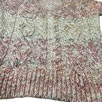 Anthropologie Elsamanda Chunky Cable Knit Sweater Italy Wool Alpaca Mohair Blend Size Large Photo 6