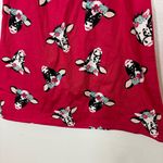 Wrangler 100% Cotton Western Floral Cow Print Pink Top Size L Photo 3