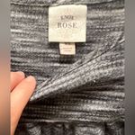 Knox Rose  womens long sleeve black white bell sleeve top Photo 1