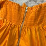 For Love & Lemons Saint Lucia Orange Mini Dress Photo 10