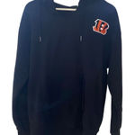 NFL  Ultra game Cincinnati Bengals Hoodie cut neck black orange medium Photo 0
