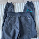 FIGS technical collection gray teal jogger scrub pants Photo 5