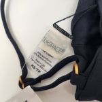 l*space L* Rebel Stripe Bikini Top in Black Size XS NWT Photo 4