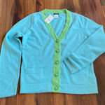 J.Crew Y2K Rabbit Hair Merino Cashmere Blend Deadstock  Deep V Button Cardigan Photo 0