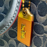 Coach  Signature Denim Rogue 25 Satchel Crossbody Bag NWOT Photo 13