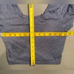 Atmosphere  Blue crop top‎ tee shirt, short sleeves, size 8 Photo 3