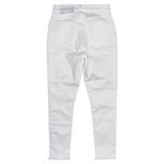 Loft NWT Curvy High Rise Skinny Jeans White Women’s 25 Ankle Length Frayed Hem Photo 2