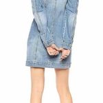 Guess Halcyon mini Jean denim dress NWT size small stretchy sexy rodeo western Photo 9