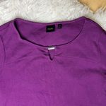 Rafaella  long sleeve purple classy casual top / blouse women plus size 1X Photo 6