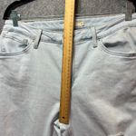 Levi's 721 High Rise Skinny Jeans Size 33 Light Wash Distressed Ripped Denim Pant Photo 5