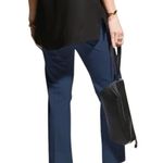 Lafayette 148 Navy Blue Bleecker Mid Rise Straight Leg Dress Pants Women’s Sz 4 Photo 8
