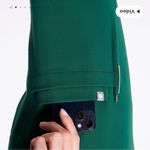 FIGS  Hunter Green High Waisted Yola Scrub Pants Photo 6