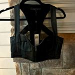 BCBGMAXAZRIA NWT  mante leather bra‎ top size M, Made of All lamb leather,… Photo 2