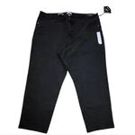 Ava & Viv HIGH RISE 90S STRAIGHT JEANS BLACK WASH SZ 26 NWT Photo 2