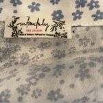 Free People Intimately  Ditsy Floral Blue White Bodysuit Size Small Photo 9