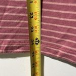 Lou & grey  Signaturesoft Cowl Neck Pink Striped Sweatshirt Size Medium Photo 7