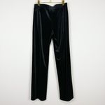 Jude Connally Trixie Black Stretch Velvet Wide Leg Pull On Pants‎ Size Small Photo 6
