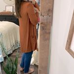 Wonderly  knit sweater cardigan rust color size small Photo 4