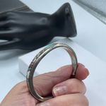 Navajo Artist Wilbur Muskett “Muskett Sterling“ Multistone thick silver cuff bra Photo 6