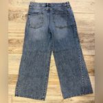 Sincerely Jules Mid Rise Wide Leg Denim Jeans Blue Size 30 Photo 5