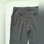 Theory Black Pleat Front Twill Wide Leg Pants 8 Photo 5