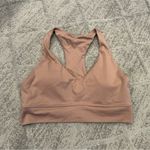 Balance Athletica Light Pink Vneck Sports Bra Medium M Photo 0