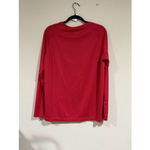 Adidas Woman’s  Climalite Running Shirt Long Sleeve Red Xl Photo 3