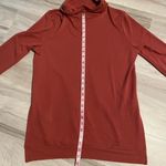 Madison & Berkeley Burnt Orange Cowl Neck Long Sleeve Tunic Top- Size Medium Photo 11