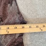 Kaktus Sweater Vest Womens XL Purple Acrylic Knit Abstract Print Cowl Neck Photo 9