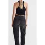 Madewell Low Slung Straight Jeans in Kent Wash Black Size 28 Photo 1