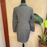 French Connection Classic Gray Tweed Trench Coat Photo 5