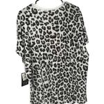 Chaser  Lightning Bolt Animal Print Graphic Crewneck T-Shirt Size 1X NWT Photo 3