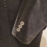 Gap Velvet Black Blazer Notch Collar Pockets 4 Photo 3