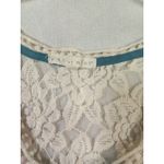 Hint of Mint Hint Of Mint Women Medium Green Floral Lace Floral Tank Top Photo 6