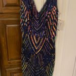 Sparkly Blue Prom Dress Size 2 Photo 0