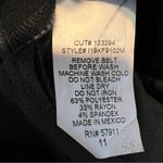 Wrapper Vintage Y2K Size 11 Black A-Line Skirt Back Zipper 6” Back Slit Photo 5