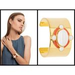 Trina Turk ππ Palm Springs Stone Cuff Bracelet Photo 1