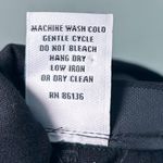 Bryn Walker Black Wide Leg Pants Size L Made in USA, Italian Fabric Lagenlook Photo 5