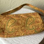 Zalo: Orange/Yellow Paisley, Cloth handbag Photo 8