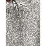 Ann Taylor LOFT  Women's Blouse Pussybow Sleeveless Size XS Geometric RoundNeck Photo 4