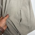 Anthropologie NWT Cloth & Stone Soft Taupe Linen Blazer Photo 5