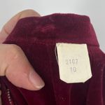 Majestic Vtg 60s  Velvet Pencil Skirt Sz 00 Burgundy Vamp Old Money Holiday Retro Photo 11
