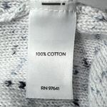 J.Jill Multi Tweed Lightweight Shell Tank Top Medium Soft Stone Cotton EUC White Photo 6