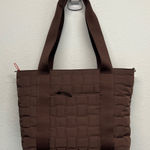 Sakroots  | “Arlo” Chocolate Brown Quilted Tote Bag w/ Crossbody Strap Photo 0