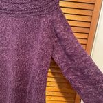 Daisy Fuentes Petites Women’s Purple Knit Turtleneck Sweater Sz P Large Photo 2