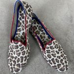 ROTHY’S The Loafer Mocha Spot Animal Print Slip On Retired Size 7 Brown Photo 0