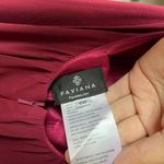 Faviana Maroon Prom Dress Photo 7