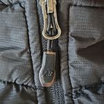 New Balance  womens Size XL Quilted Fleece Running Jacket Black Zip Side Pockets Photo 4