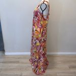 Allison Brittney Allison Brittany colorful geometric maxi summer dress Photo 4