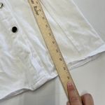 Area Stars Dress Womens Small White Denim Shirt Collared Snap Button Mini Photo 11